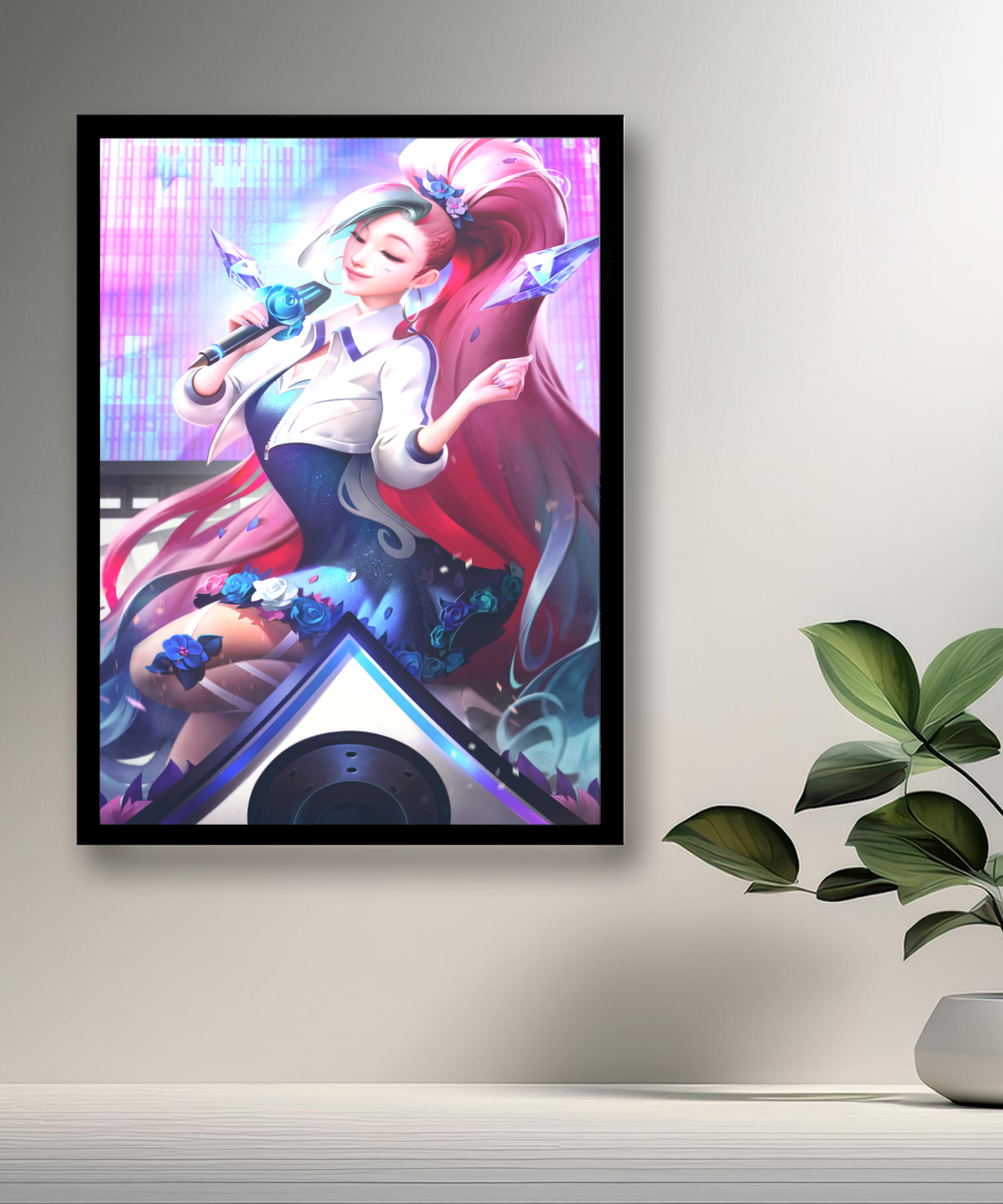 Seraphine League of Legends-Fotorahmen 