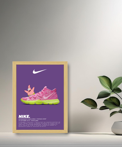 Spongebob x Nike Kyrie 5 Patrick Star Fotorahmen 