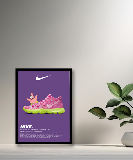 Spongebob x Nike Kyrie 5 Patrick Star Fotorahmen 