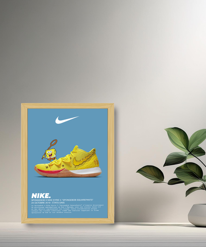 Spongebob x Nike Kyrie 5 Spongebob Bilderrahmen 