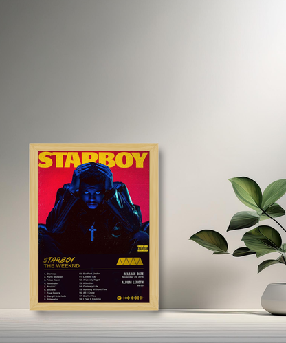 Cadre photo Starboy The Weeknd
