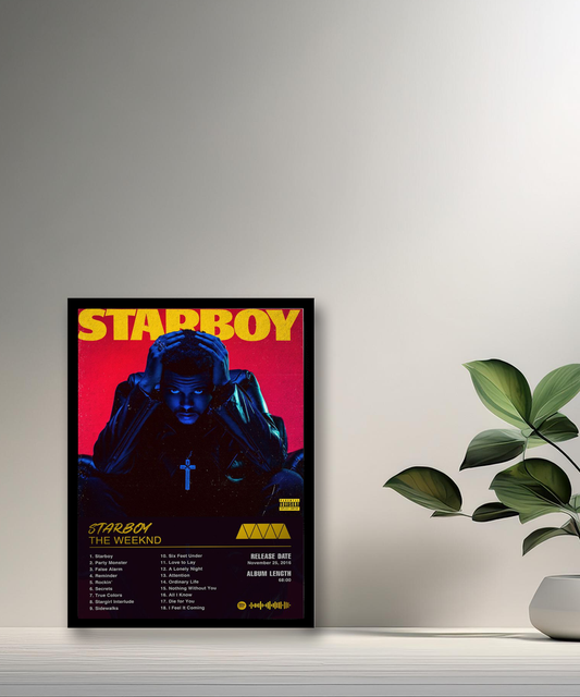 Cadre photo Starboy The Weeknd