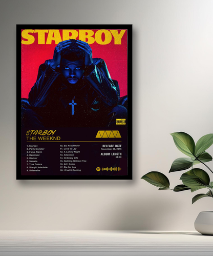 Cadre photo Starboy The Weeknd