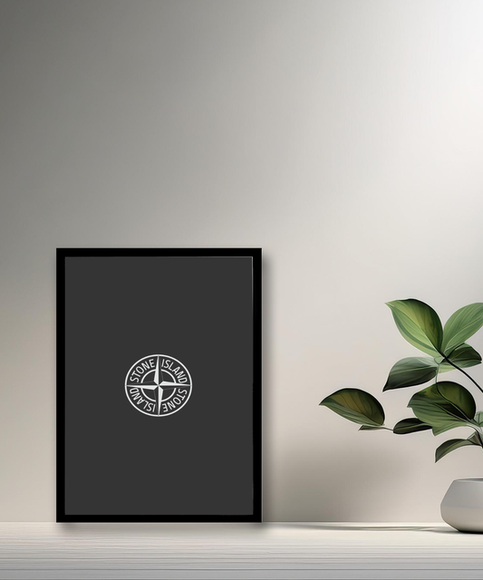 Cadre photo Stone Island badge