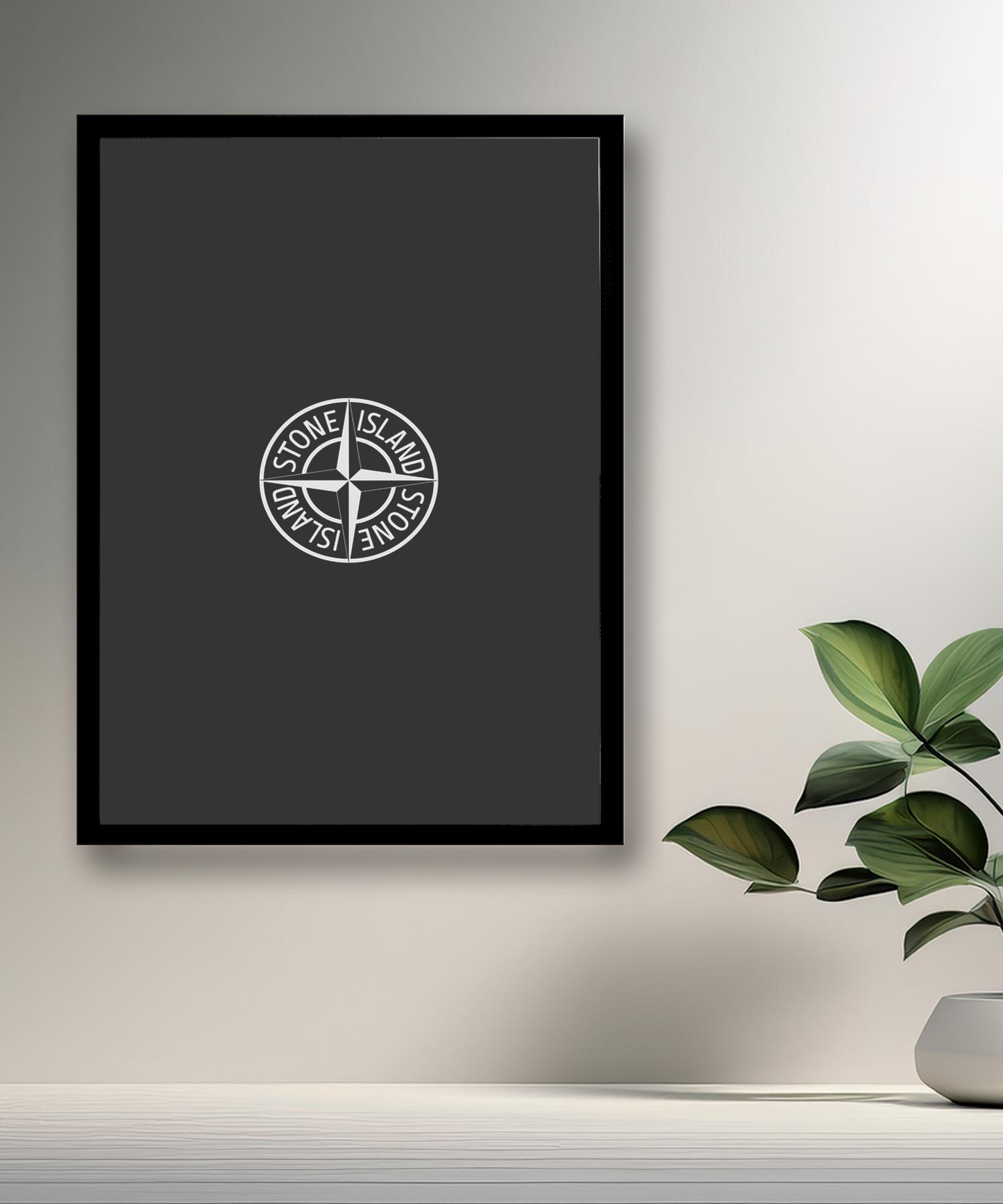 Cadre photo Stone Island badge