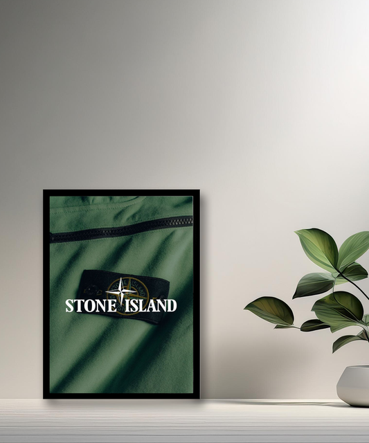 Cadre photo Stone Island vert
