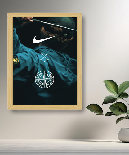 Cadre photo Stone Island x Nike