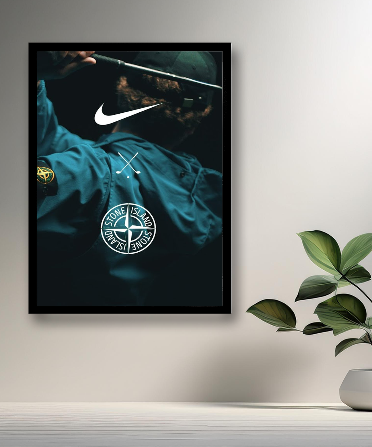 Cadre photo Stone Island x Nike