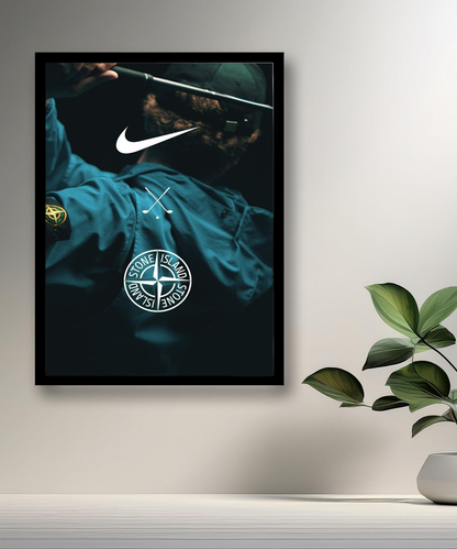 Cadre photo Stone Island x Nike