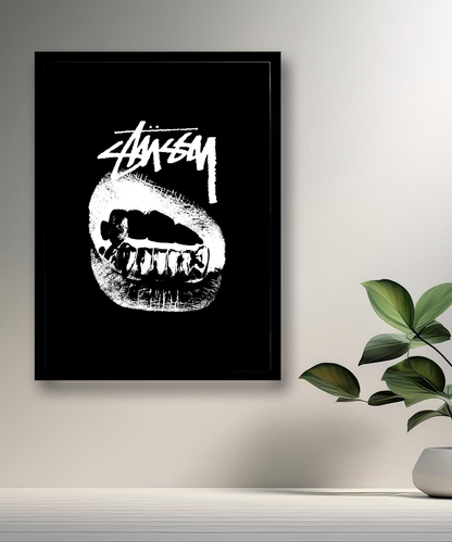 Cadre photo Stüssy Lips