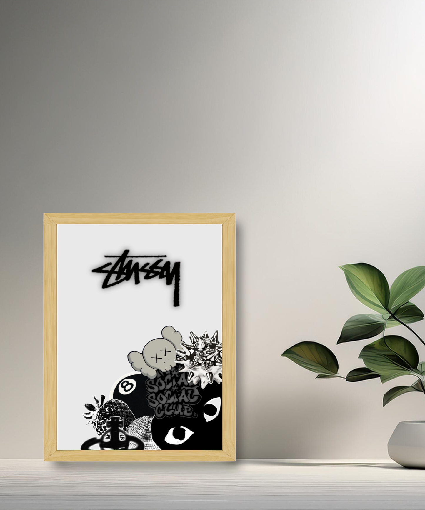Cadre photo Stüssy 8 Brands