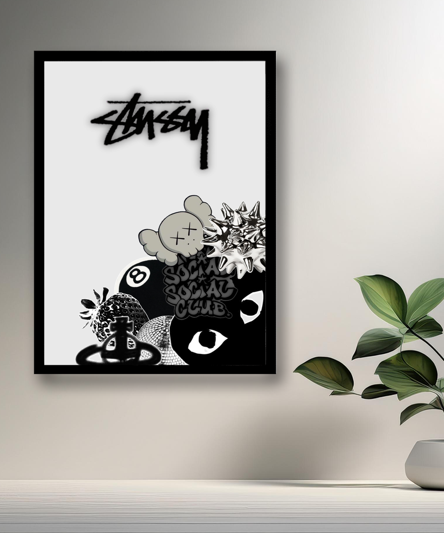 Cadre photo Stüssy 8 Brands