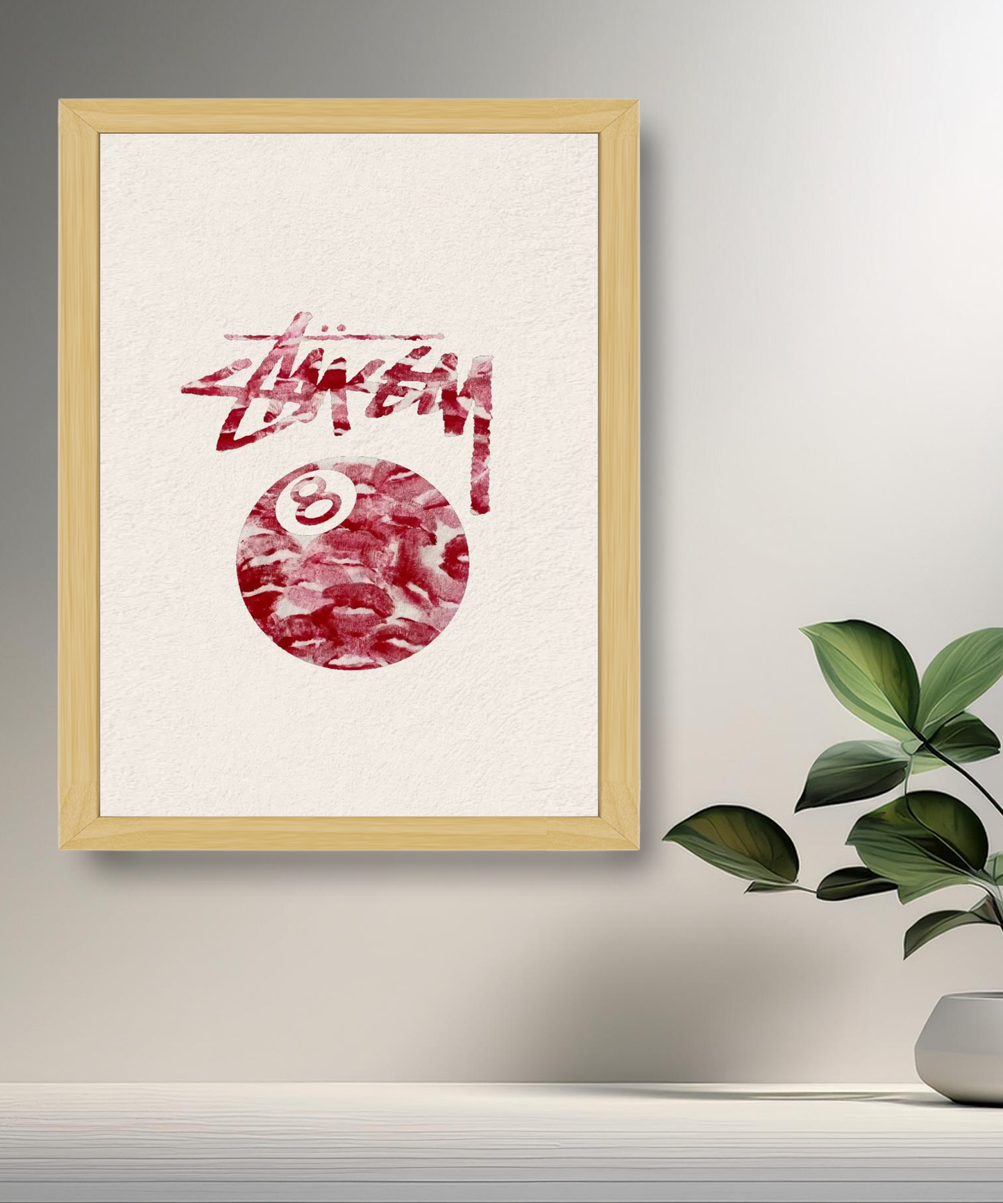 Cadre photo Stüssy Kiss
