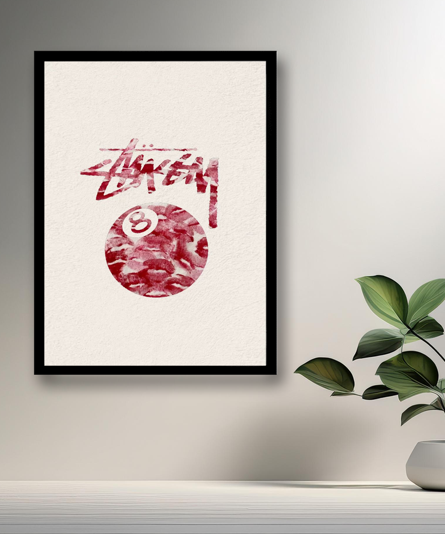 Cadre photo Stüssy Kiss