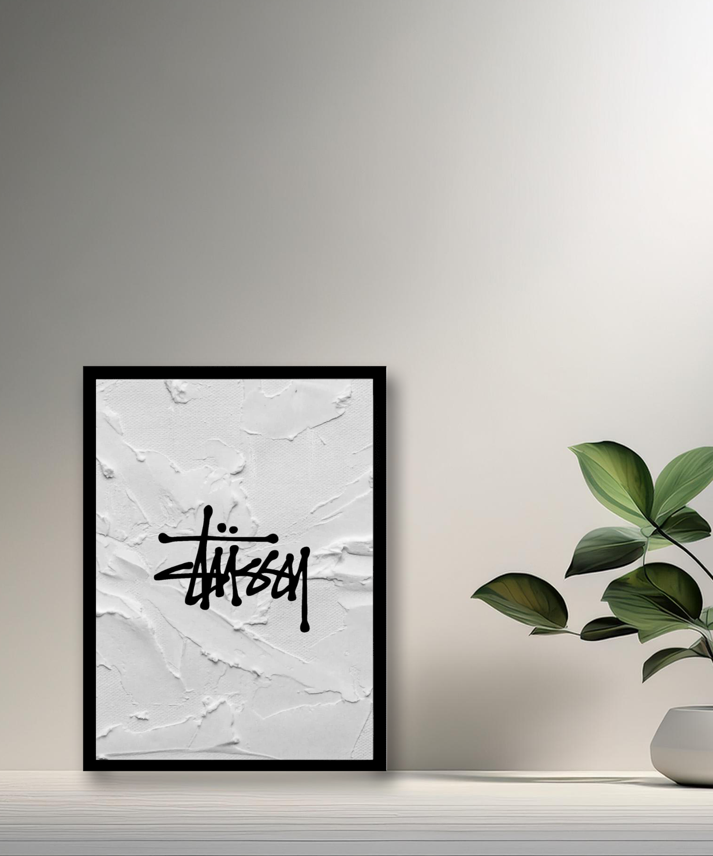 Cadre photo Stüssy peinture