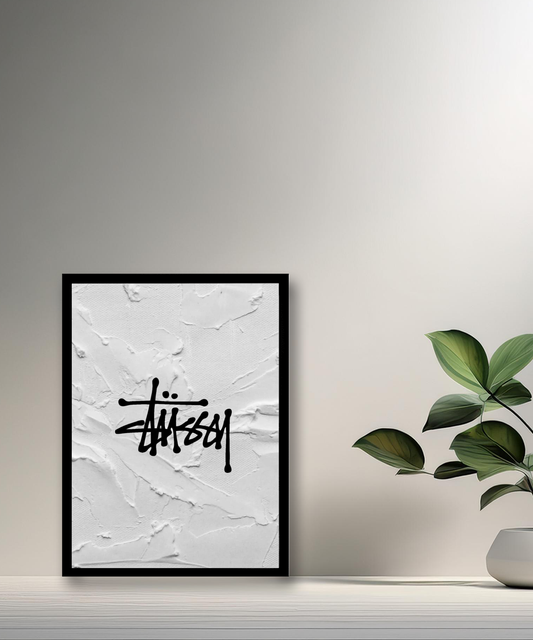 Cadre photo Stüssy peinture