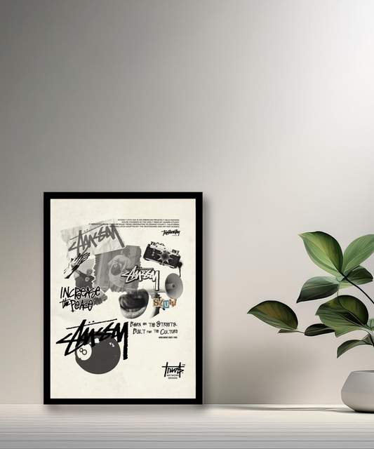 Cadre photo Stüssy poster