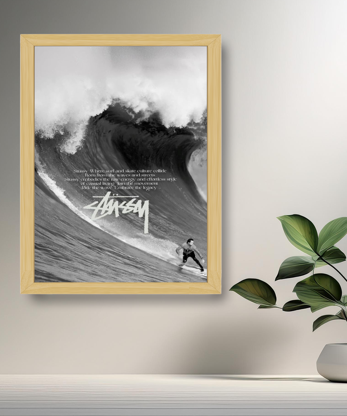 Cadre photo Stüssy Surf