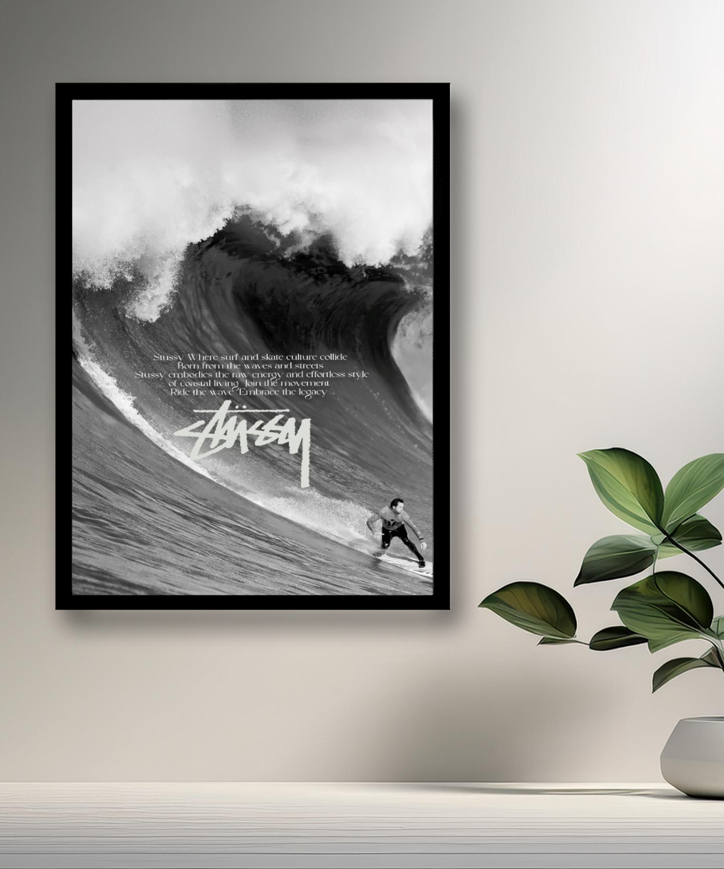 Cadre photo Stüssy Surf