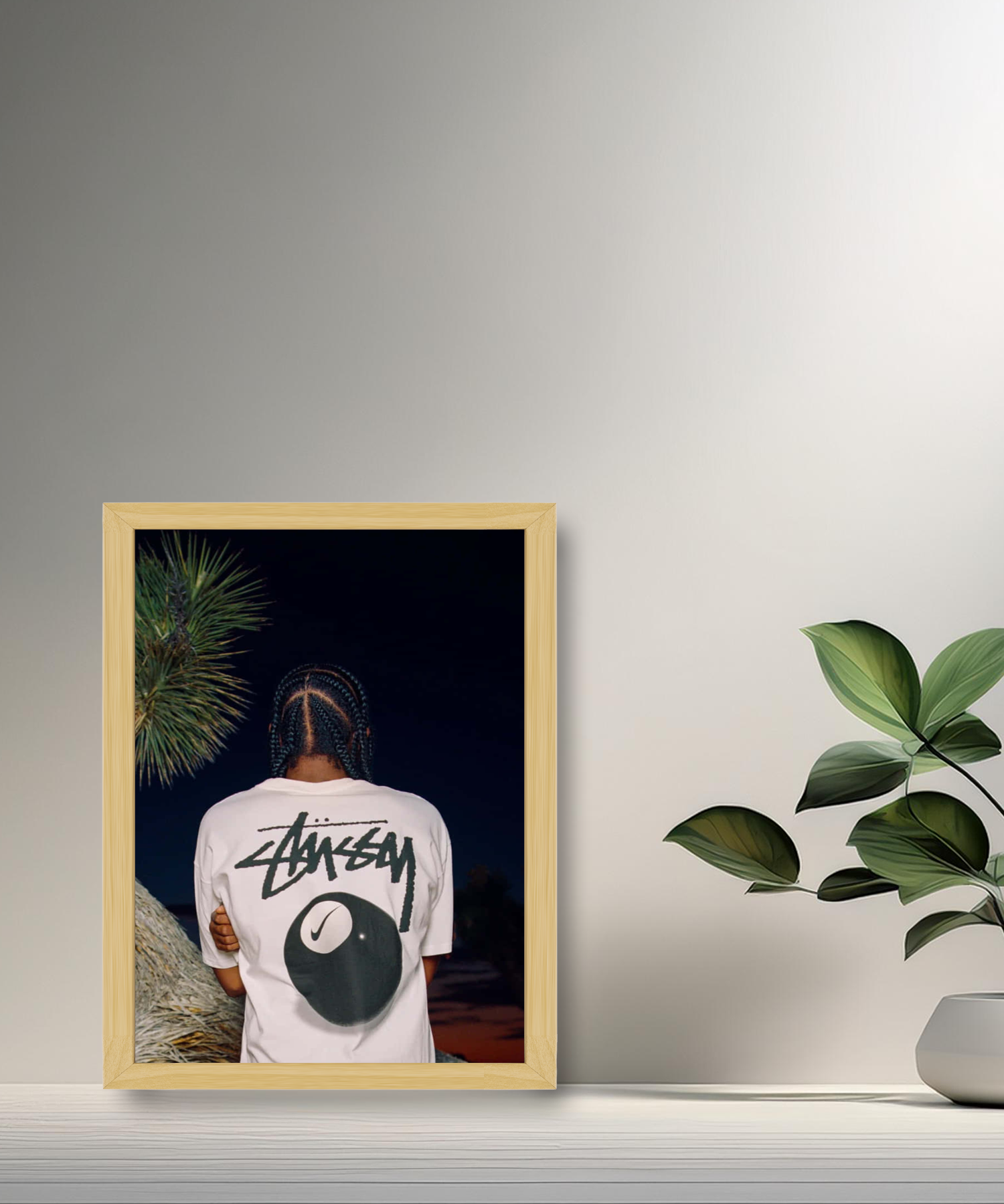 Cadre photo Stüssy t-shirt