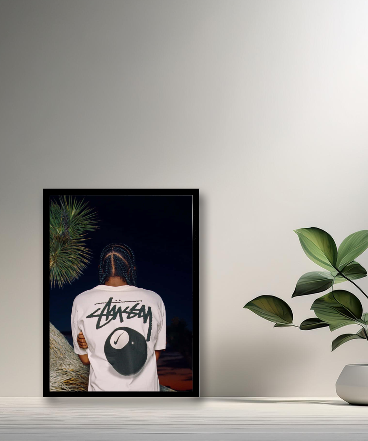 Cadre photo Stüssy t-shirt