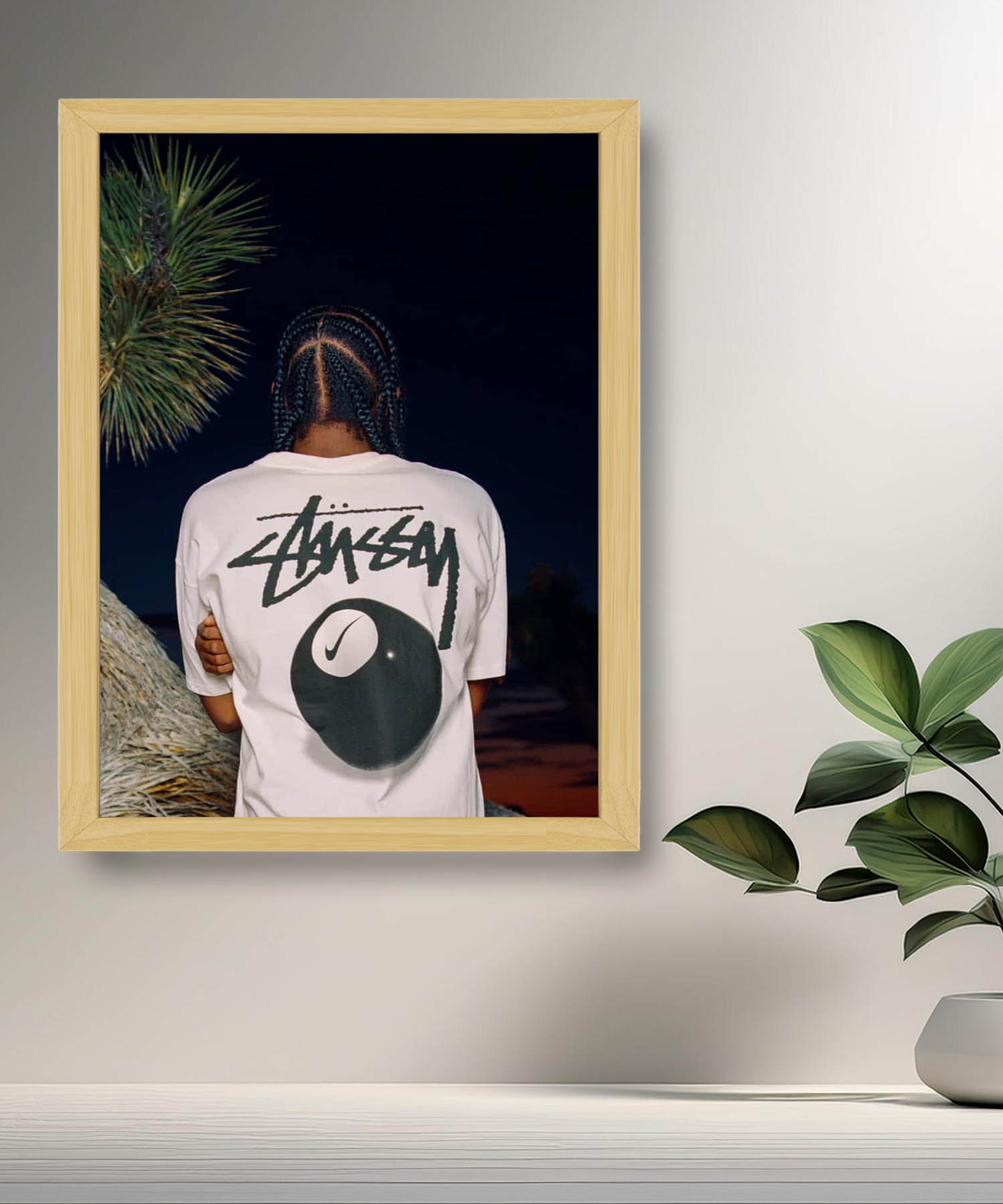 Cadre photo Stüssy t-shirt