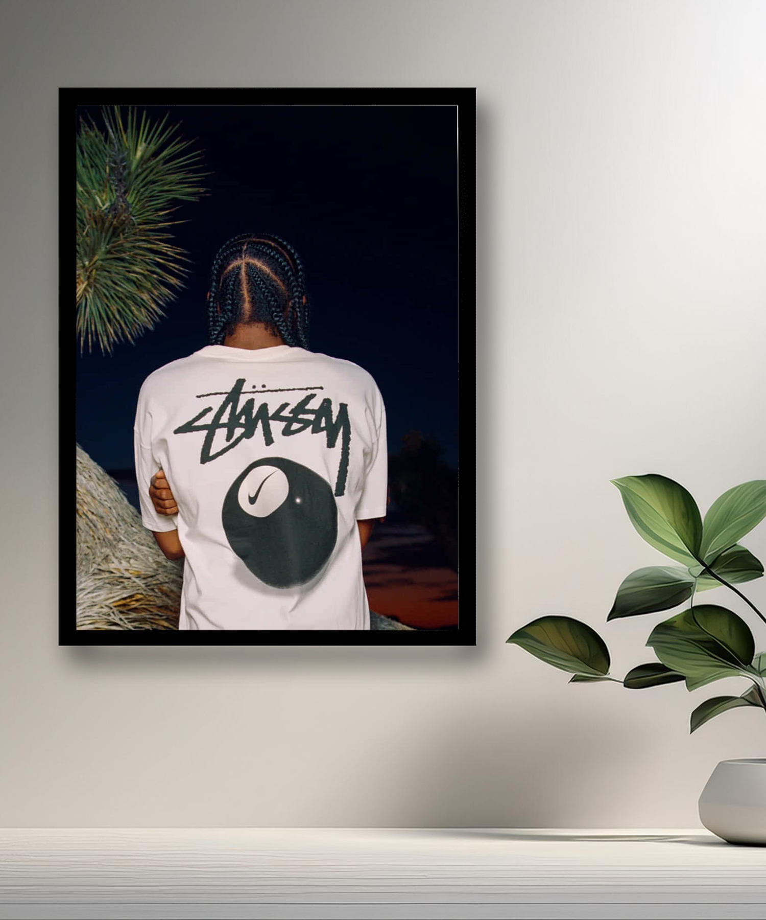 Cadre photo Stüssy t-shirt