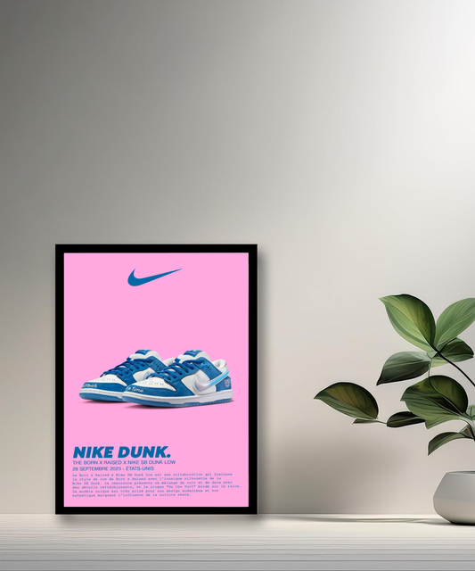 Der Born x Raised x Nike SB Dunk Low Fotorahmen 