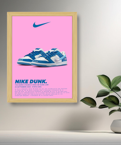 Der Born x Raised x Nike SB Dunk Low Fotorahmen 