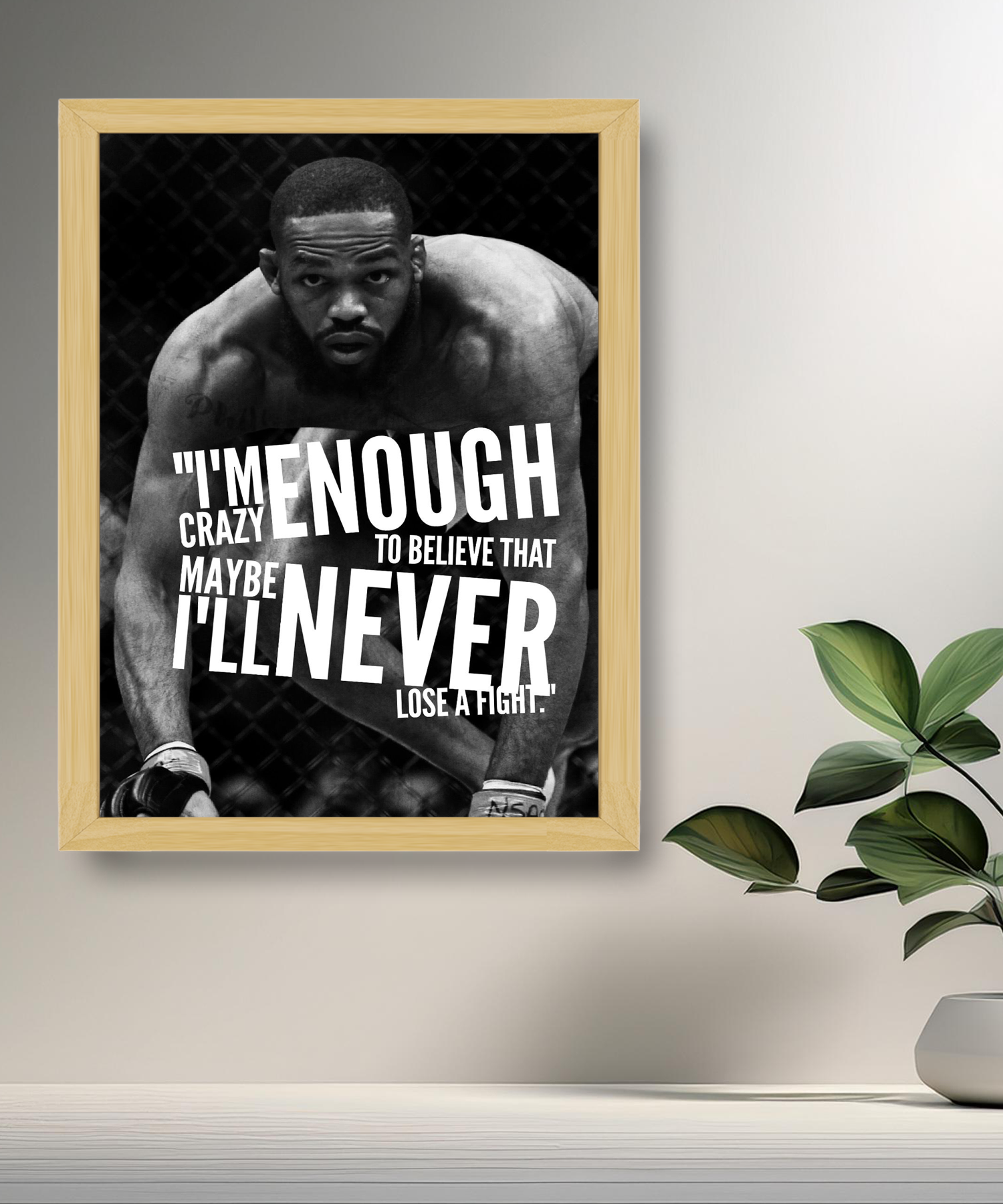 Jon Jones UFC-Fotorahmen 