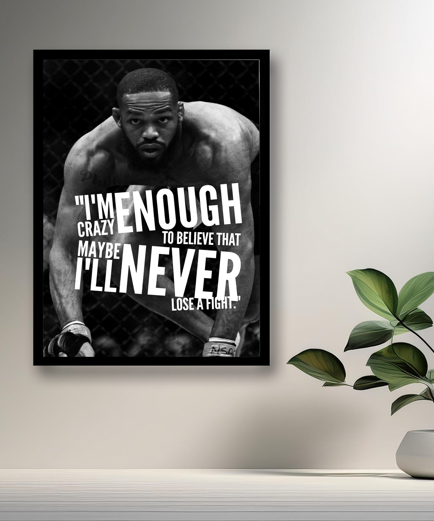 Jon Jones UFC-Fotorahmen 