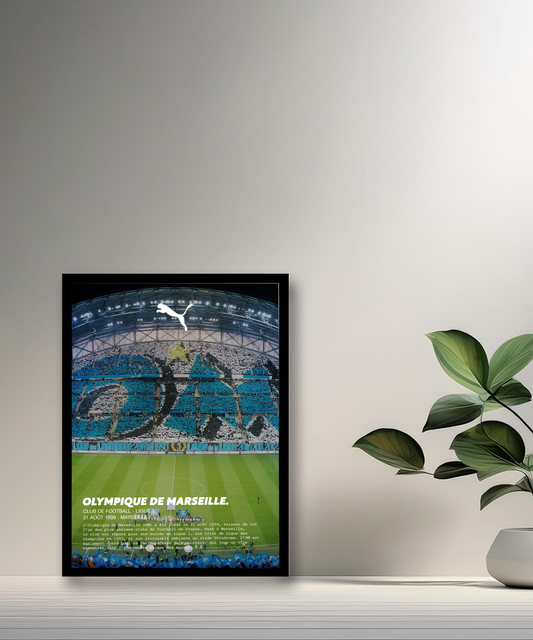 Cadre photo Olympique de Marseille Stade