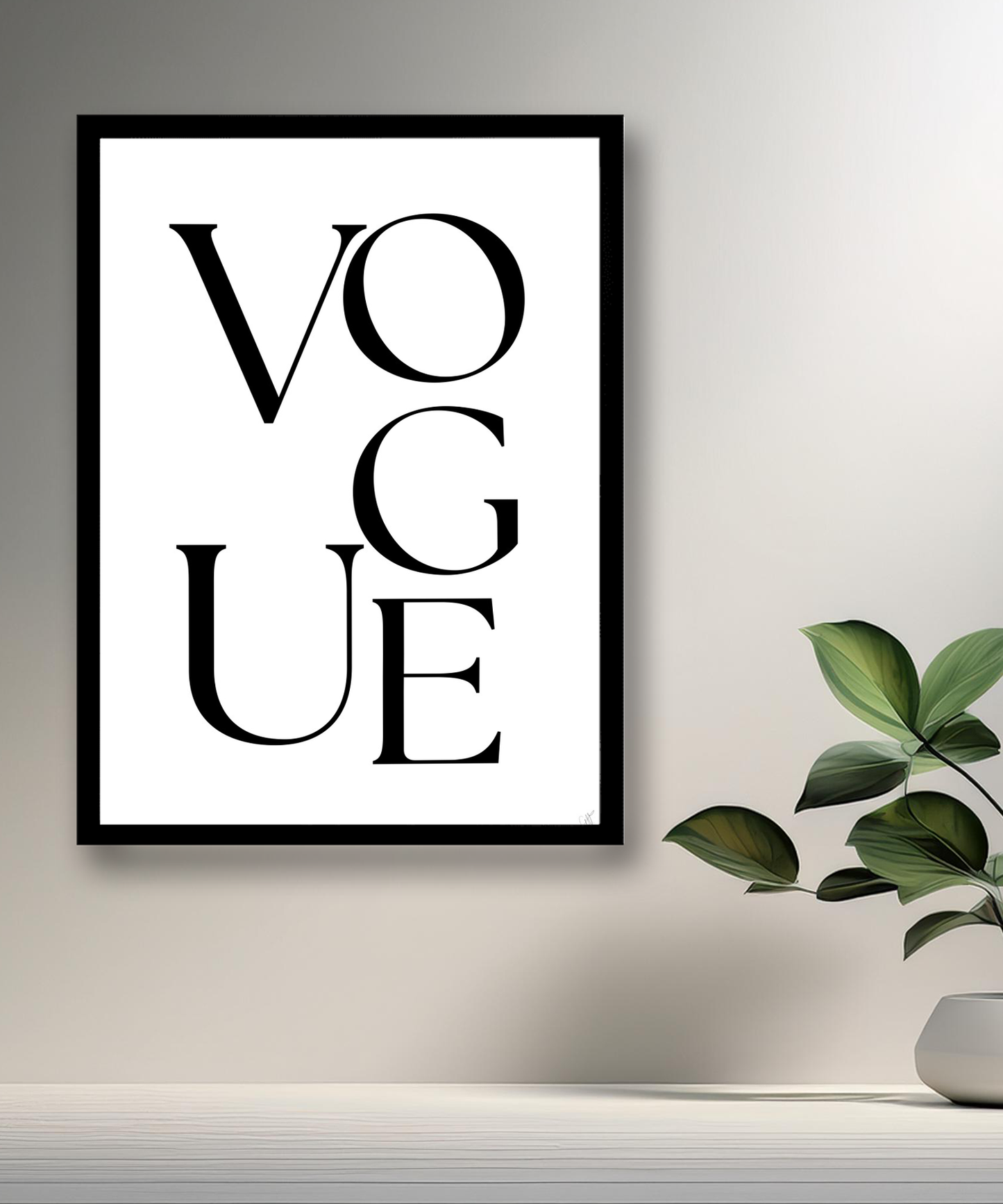 Cadre photo Vogue