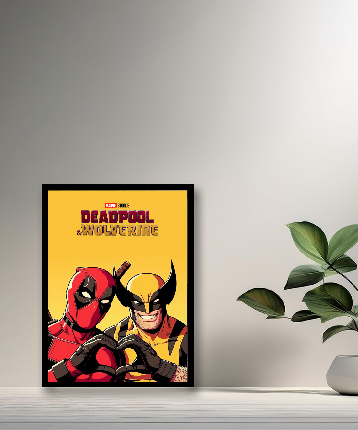 Cadre photo Deadpool & Wolverine Marvel