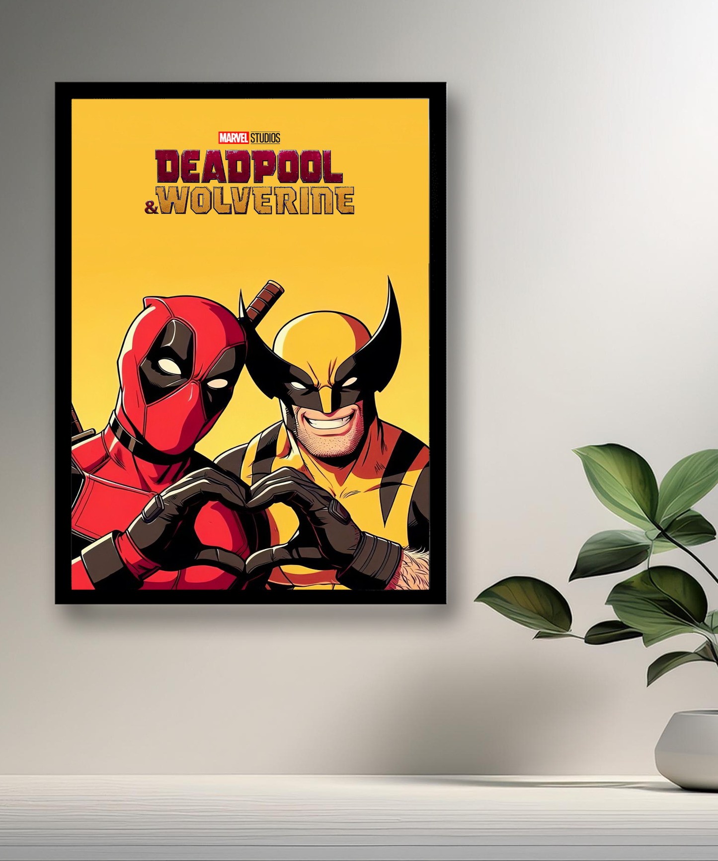 Deadpool &amp; Wolverine Marvel-Fotorahmen