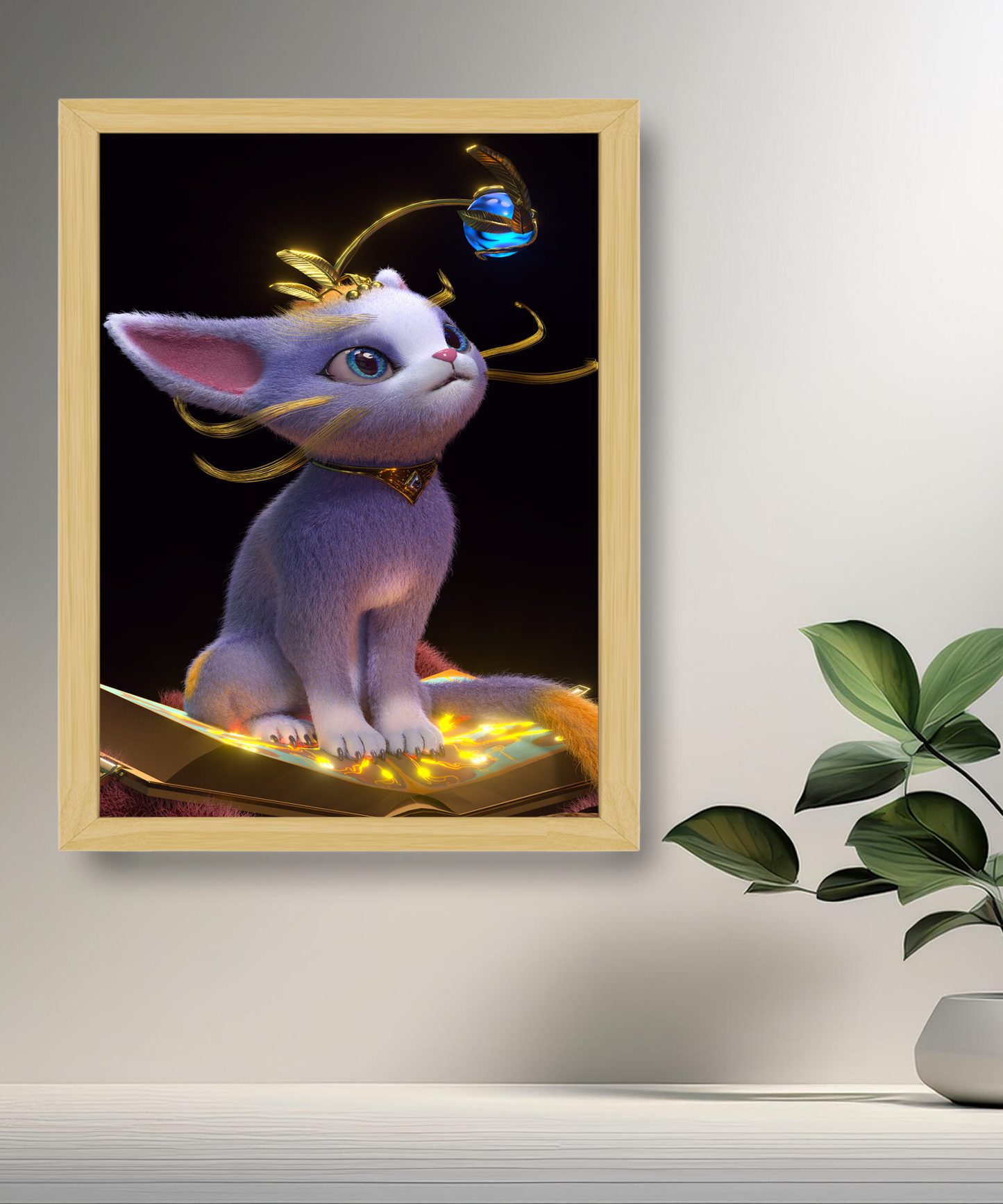 Yuumi League of Legends-Fotorahmen 